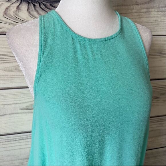 Lulus Lush Mint Green Racerback Trapeze Tank Top - Picture 4 of 7